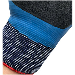 Arco Extreme Dual-Grip Blue/Black Latex Gloves