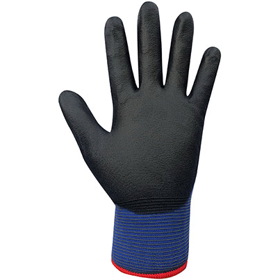 Arco Ultralight Blue 18G PU-Coated Work Gloves