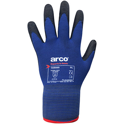 Arco Ultralight Blue 18G PU-Coated Work Gloves