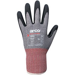 Arco Cut C Grey 13G Nitrile-Coated HPPE Gloves 11/2XL