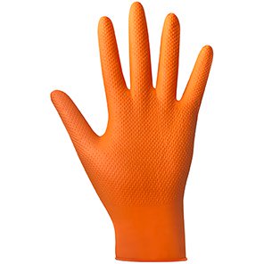 Arco Orange Disposable Nitrile Gloves (Box of 50)