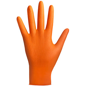 Arco Orange Disposable Nitrile Gloves (Box of 50) L