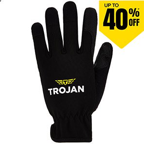 TROJAN Grasp PU-Coated Work Gloves 11