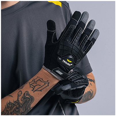 TROJAN Shell Reinforced Work Gloves