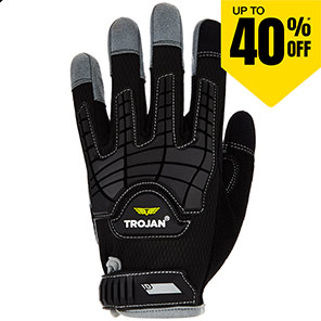 TROJAN Shell Reinforced Work Gloves 11