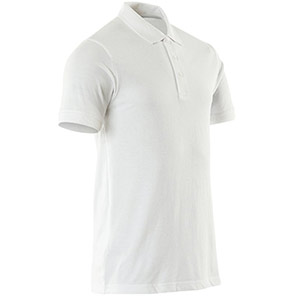 MASCOT CROSSOVER 20683 Men’s White Polycotton Polo Shirt