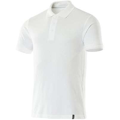 MASCOT CROSSOVER 20683 Men’s White Polycotton Polo Shirt
