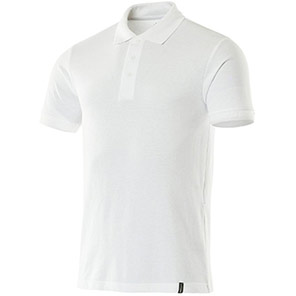 MASCOT CROSSOVER 20683 Men’s White Polycotton Polo Shirt