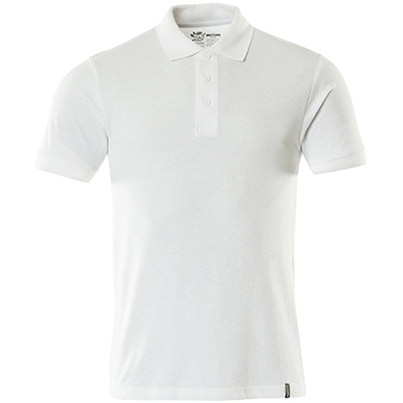 MASCOT CROSSOVER 20683 Men’s White Polycotton Polo Shirt