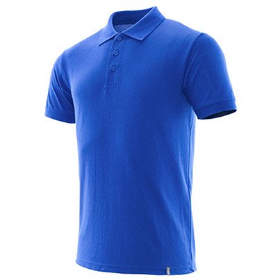 MASCOT CROSSOVER 20683 Men’s Royal Blue Polycotton Polo Shirt