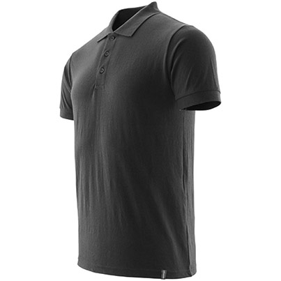 MASCOT CROSSOVER 20683 Men’s Black Polycotton Polo Shirt