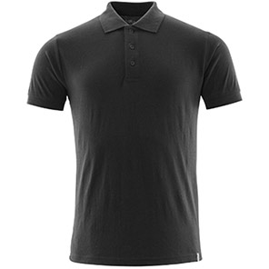 MASCOT CROSSOVER 20683 Men’s Black Polycotton Polo Shirt 6XL