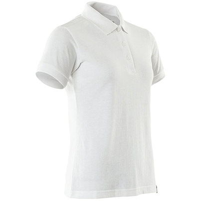 MASCOT CROSSOVER 20693 Women’s White Polycotton Polo Shirt