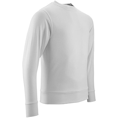 MASCOT CROSSOVER 20384 Men’s White Polycotton Sweatshirt