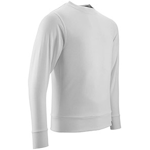 MASCOT CROSSOVER 20384 Men’s White Polycotton Sweatshirt