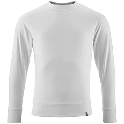 MASCOT CROSSOVER 20384 Men’s White Polycotton Sweatshirt