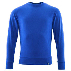 MASCOT CROSSOVER 20384 Men’s Royal Blue Polycotton Sweatshirt 3XL
