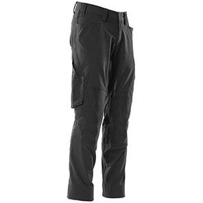 MASCOT ACCELERATE 18079 Men’s Black Work Trousers with Kneepad Pockets