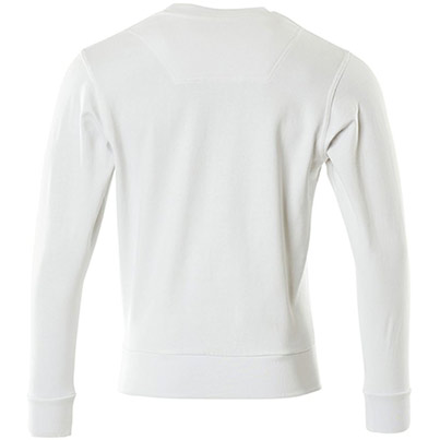 MASCOT CROSSOVER 20484 Men’s White Cotton Sweatshirt