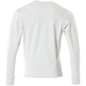 MASCOT CROSSOVER 20484 Men’s White Cotton Sweatshirt