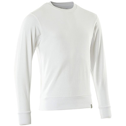 MASCOT CROSSOVER 20484 Men’s White Cotton Sweatshirt