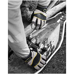 Polyco MT3 Open-Finger Work Gloves