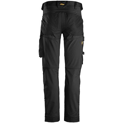 Snickers AllroundWork 6341 Men’s Black Trousers with Kneepad Pockets