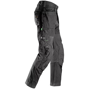 Snickers FlexiWork 6902 Men’s Black Trousers with Holster Pockets
