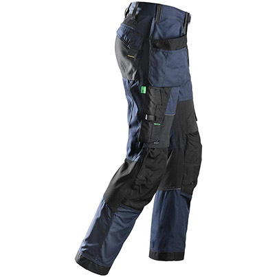 Snickers FlexiWork 6902 Men’s Navy/Black Trousers with Holster Pockets