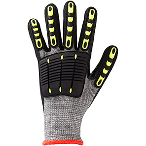 Arco Cut E Nitrile-Coated Cut-Resistant Impact Gloves