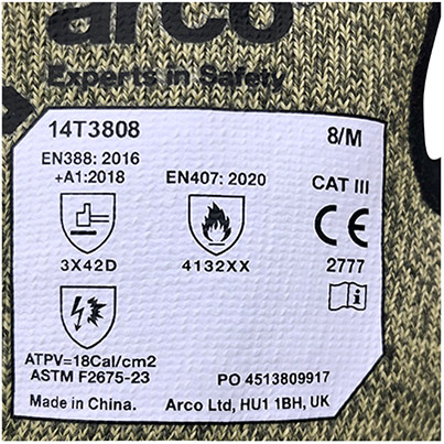 Arco FR Cut D Arc-Flash Gloves