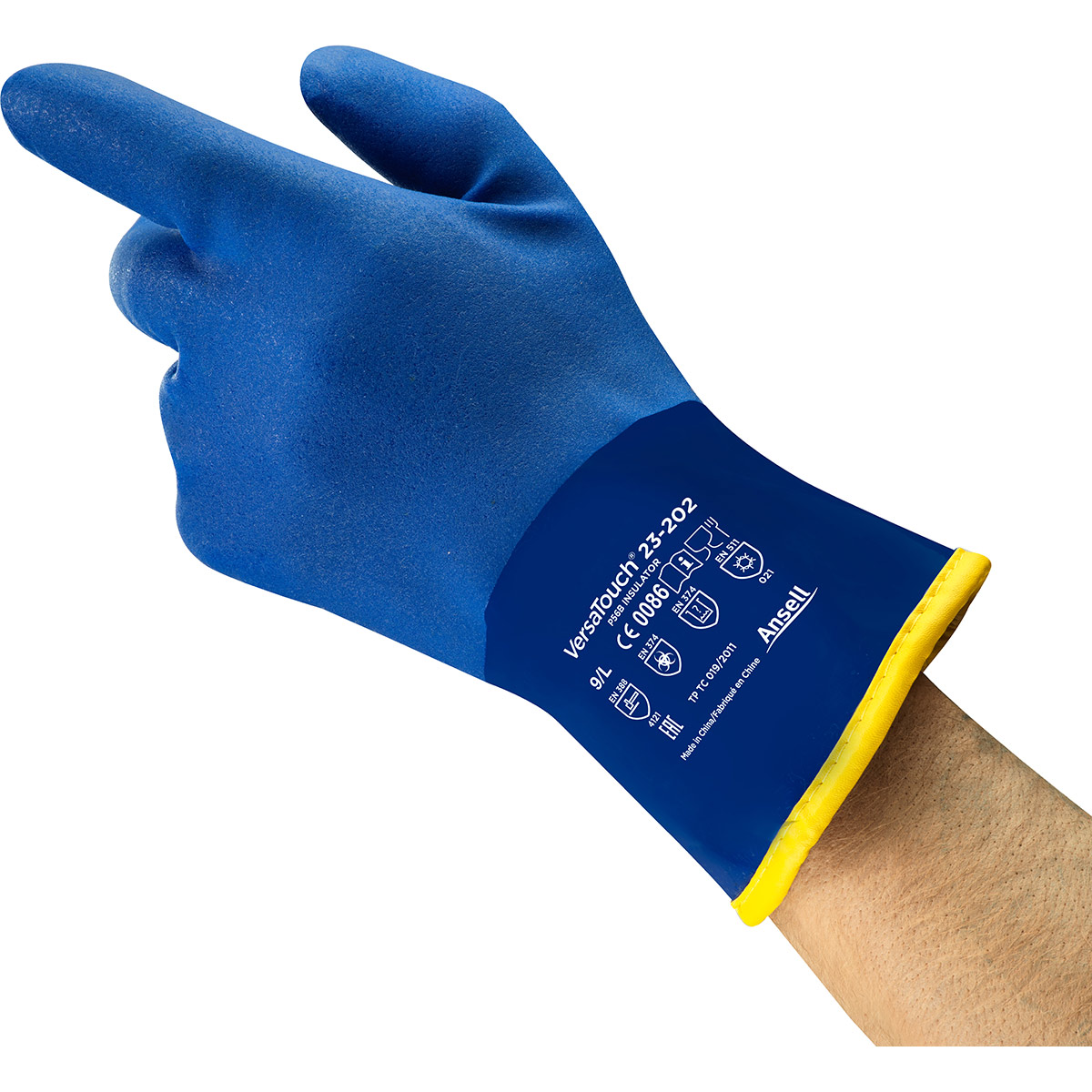 Ansell AlphaTec 23202 PVC ChemicalResistant Gloves Ansell
