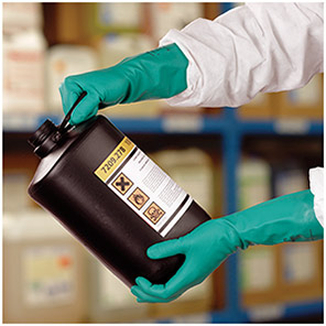 Ansell AlphaTec Solvex 37-675 Nitrile Chemical-Resistant Gloves