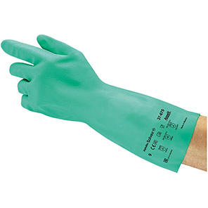 Ansell AlphaTec Solvex 37-675 Nitrile Chemical-Resistant Gloves