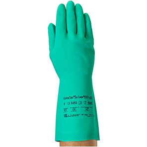 Ansell AlphaTec Solvex 37-675 Nitrile Chemical-Resistant Gloves