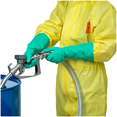 Ansell AlphaTec Solvex 37-695 Nitrile Chemical-Resistant Gloves