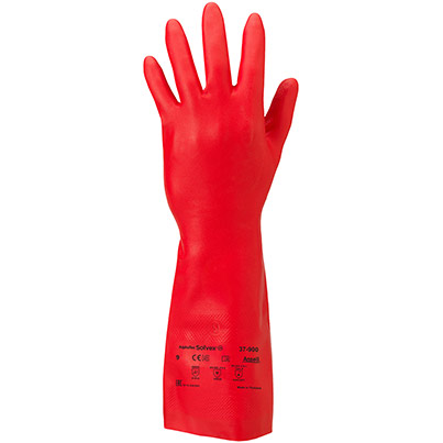 Ansell AlphaTec Solvex 37-900 Nitrile Chemical-Resistant Gloves