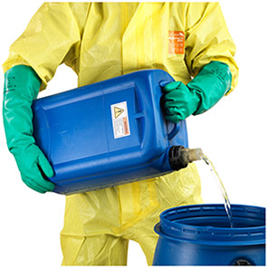 Ansell AlphaTec Solvex 37-185 Unlined Nitrile Chemical-Resistant Gloves