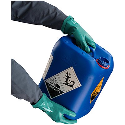 Ansell AlphaTec 58-330 Nitrile Chemical-Resistant Gloves