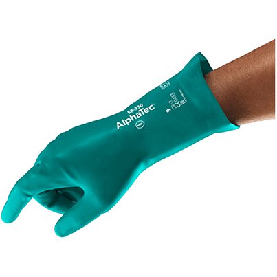 Ansell AlphaTec 58-330 Nitrile Chemical-Resistant Gloves