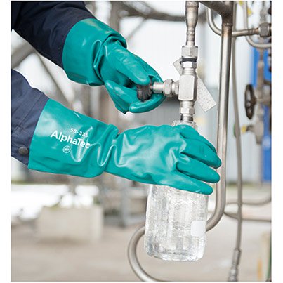 Ansell AlphaTec 58-335 Nitrile Chemical-Resistant Gloves