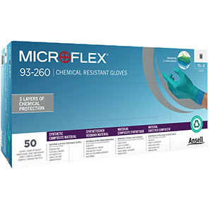 Ansell MICROFLEX 93-260 Disposable Gloves (Box of 50)