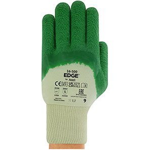 Ansell EDGE 16-500 Latex-Coated Work Gloves