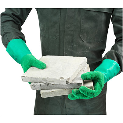 Ansell AlphaTec 16-650 Latex Chemical-Resistant Gloves