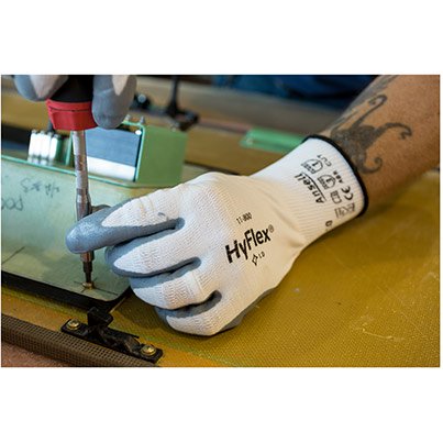 Ansell HyFlex 11-800 Nitrile-Coated Work Gloves