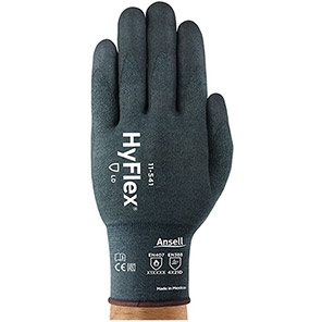 Ansell HyFlex 11-541 Nitrile-Coated Cut-Resistant Gloves 11