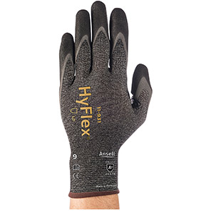 Ansell HyFlex 11-931 Nitrile-Coated Work Gloves 10