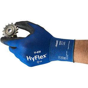 Ansell HyFlex 11-618 Lightweight PU-Coated Work Gloves