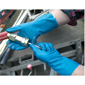 Ansell AlphaTec 87-665 Latex Chemical-Resistant Gloves