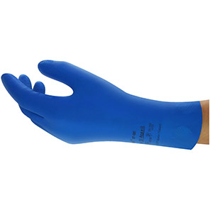 Ansell AlphaTec 87-195 Latex Chemical-Resistant Gloves